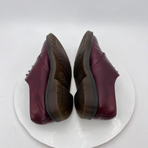 Dr Martens Air Cushion Sole 10078 Women Size 6 Brown Leather Low Top Derby Shoes - Picture 8 of 14